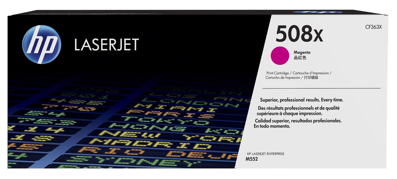 Toner original HP 508X - magenta (CF363X)
