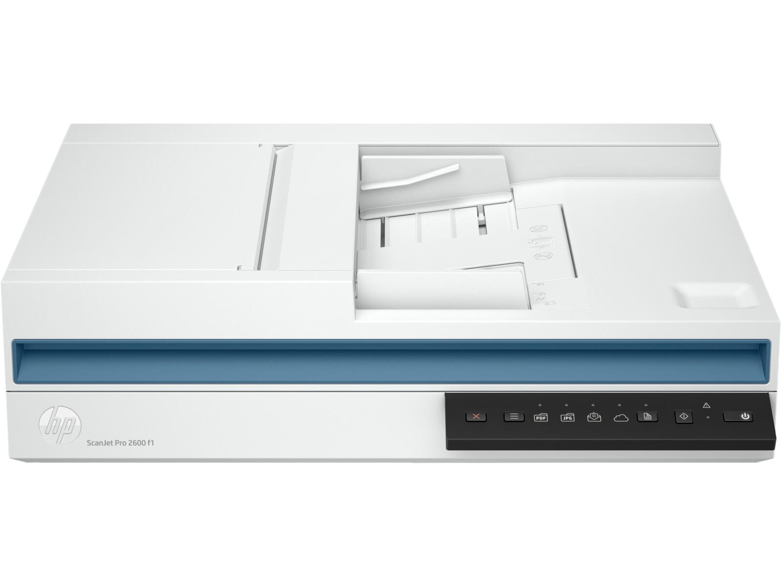 HP ScanJet Pro 2600 f1 Scanner à plat A4, 600 dpi, USB, ADF, recto-verso