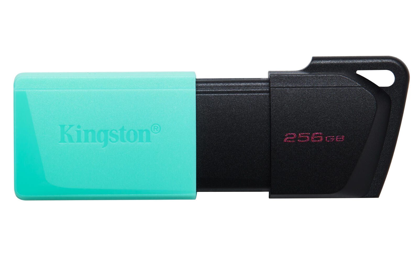 Clé USB Kingston DataTraveler Exodia M 256 Go, Noir/Turquoise - USB Type-A 3.2 Gen 1 (3.1 Gen 1)