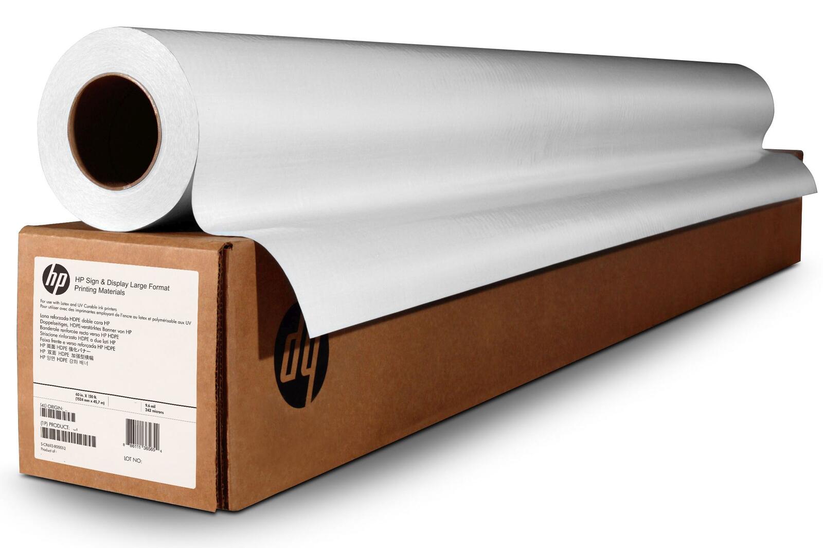 Papier pour traceur HP Original Q6627B - Super Heavyweight Plus Matte Paper rouleau 91,4 cm x 30,5 m - 224 g/m²
