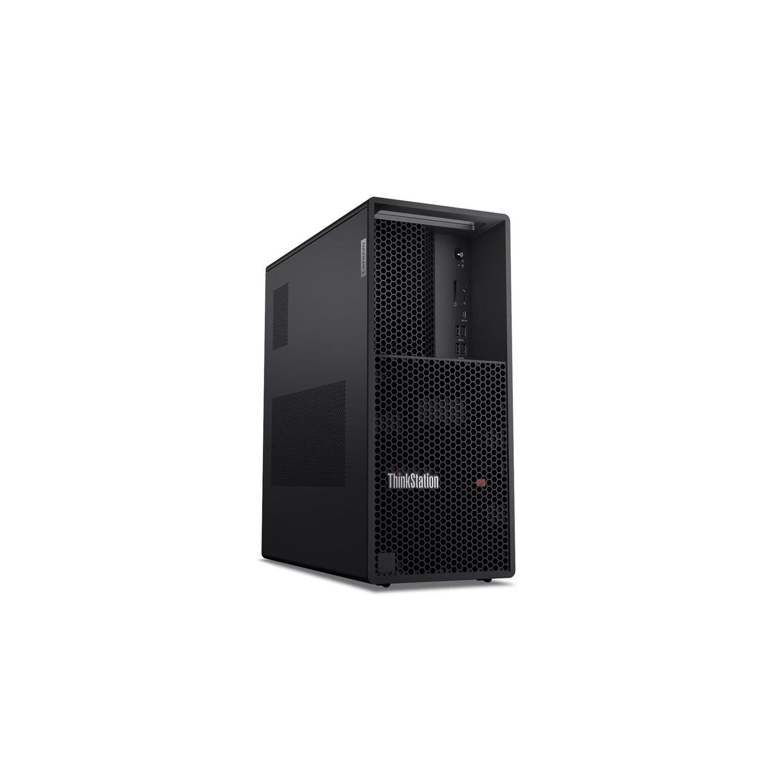 Lenovo ThinkStation P3 Tower Gen 2 Intel Core™ Ultra 9 285K Workstation 32 Go RAM, 512 Go SSD, Intel® Graphics intégré, Windows 11 Pro