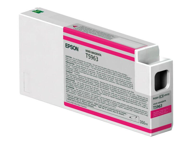 Cartouche d'encre Epson Original UltraChrome HDR T5963 - magenta vif 350 ml (C13T596300)