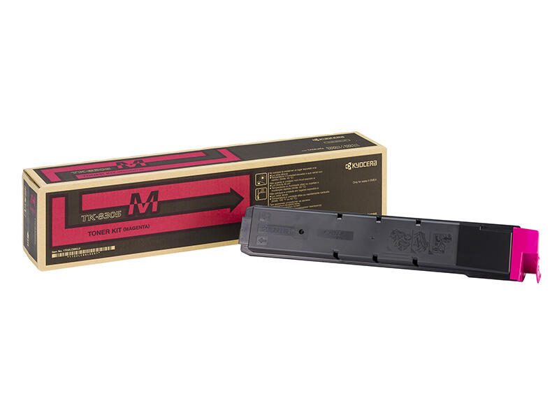 Cartouche de toner Kyocera Original TK-8305M magenta 15 000 pages (1T02LKBNL0) pour TASKalfa 3050ci, 3051ci, 3550ci, 3551ci
