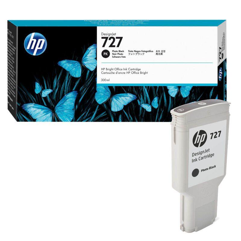 Cartouche HP Original 727 - Noir photo (F9J79A)