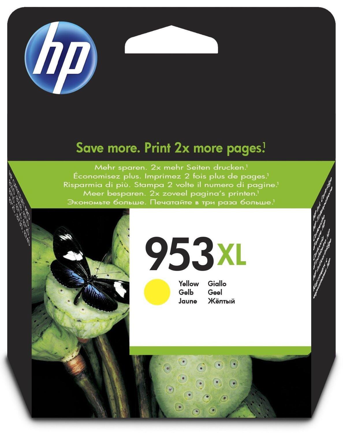 Cartouche d'encre HP Original 953XL - jaune (F6U18AE)