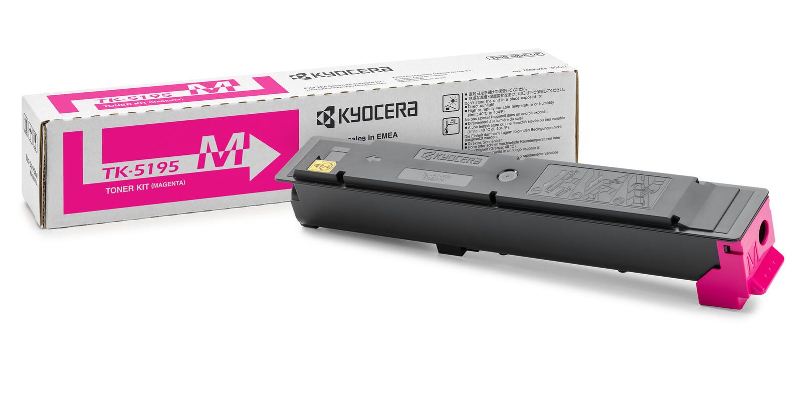 Cartouche de toner Kyocera Original TK-5195M magenta 7 000 pages (1T02R4BNL0)