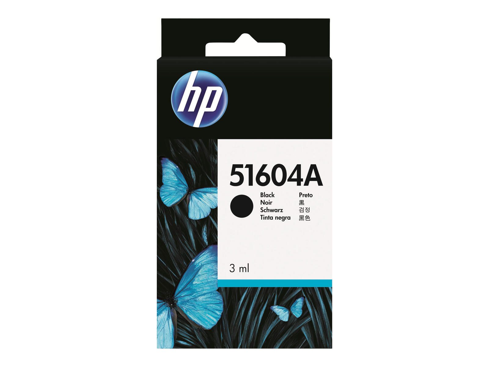 Cartouche d'encre HP Original 51604A noir 3ml (51604A)