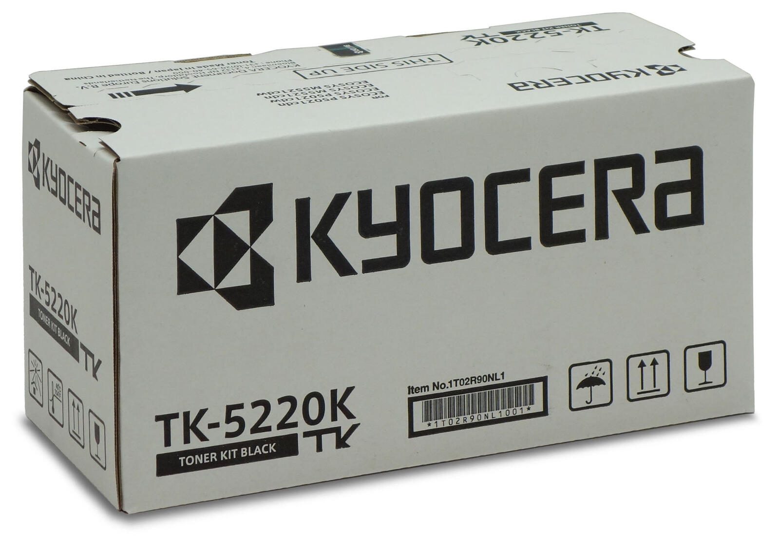 Cartouche de toner noir Kyocera Original TK-5220K (1T02R90NL1)