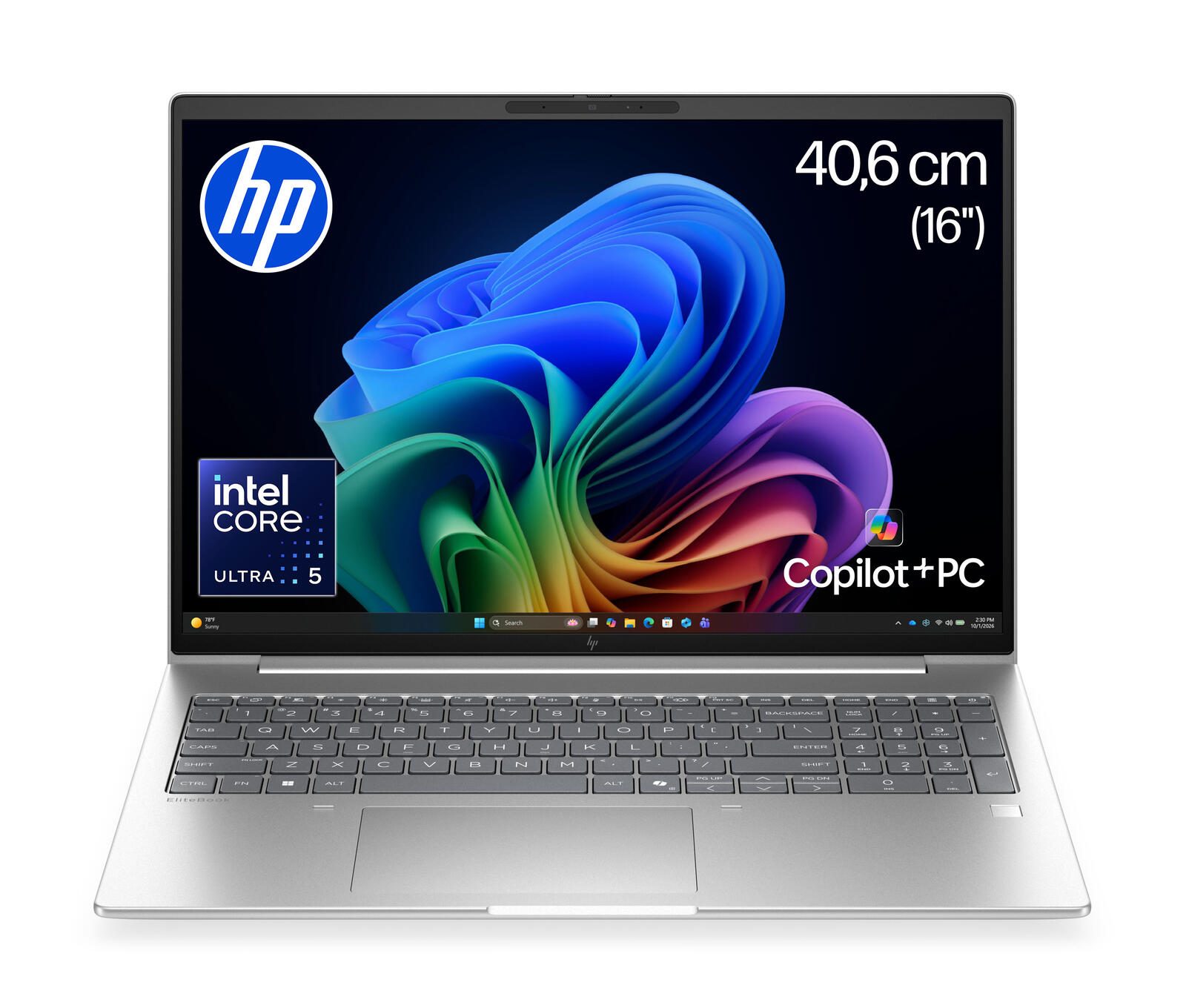 HP EliteBook 6 G2i 16 NGAI Intel® Core™ Ultra 5 325 Ordinateur portable 40,6 cm (16") 16 Go RAM, 512 Go SSD, Intel® Graphics, WUXGA, Win11 Pro