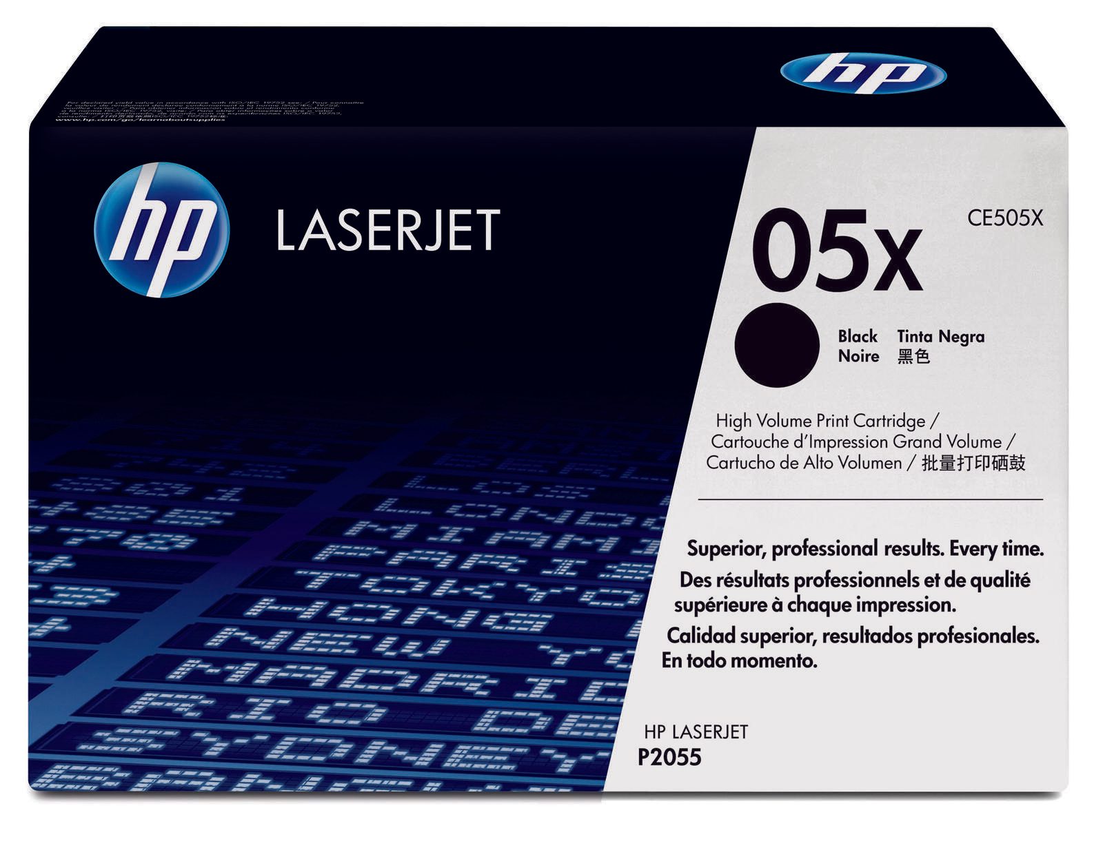 HP Original 05X Toner noir haute capacité 6 500 pages (CE505X)
