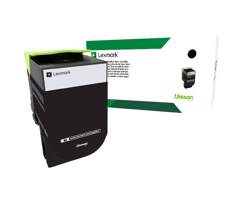 Cartouche de toner noir Lexmark Original 702HK (70C2HK0) pour CS310n/dn, CS410n/dn/dtn, CS510de/dte