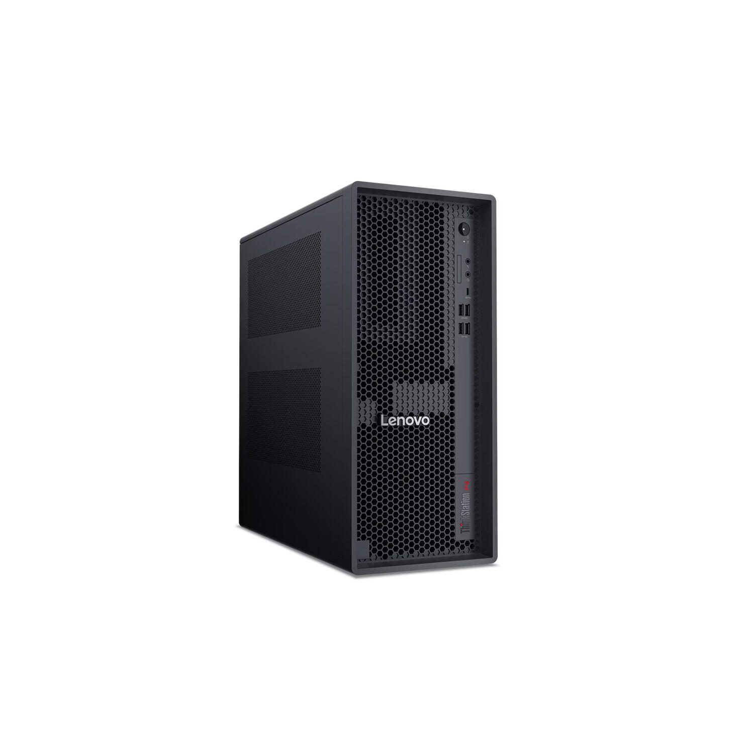 Lenovo ThinkStation P4 AMD Ryzen™ 7 PRO 9755 Station de travail 64 Go RAM, 512 Go SSD, NVIDIA® RTX PRO 2000, Windows 11 Pro
