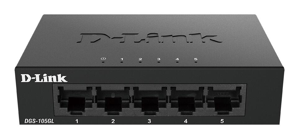D-Link DGS-108GL/E, commutateur Gigabit non géré 8 ports Layer2 sans IGMP