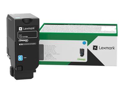 Cartouche de toner cyan Lexmark 10 500 pages (réf. 71C2HC0) pour CS730de, CS735de, CX730de, CX735adse