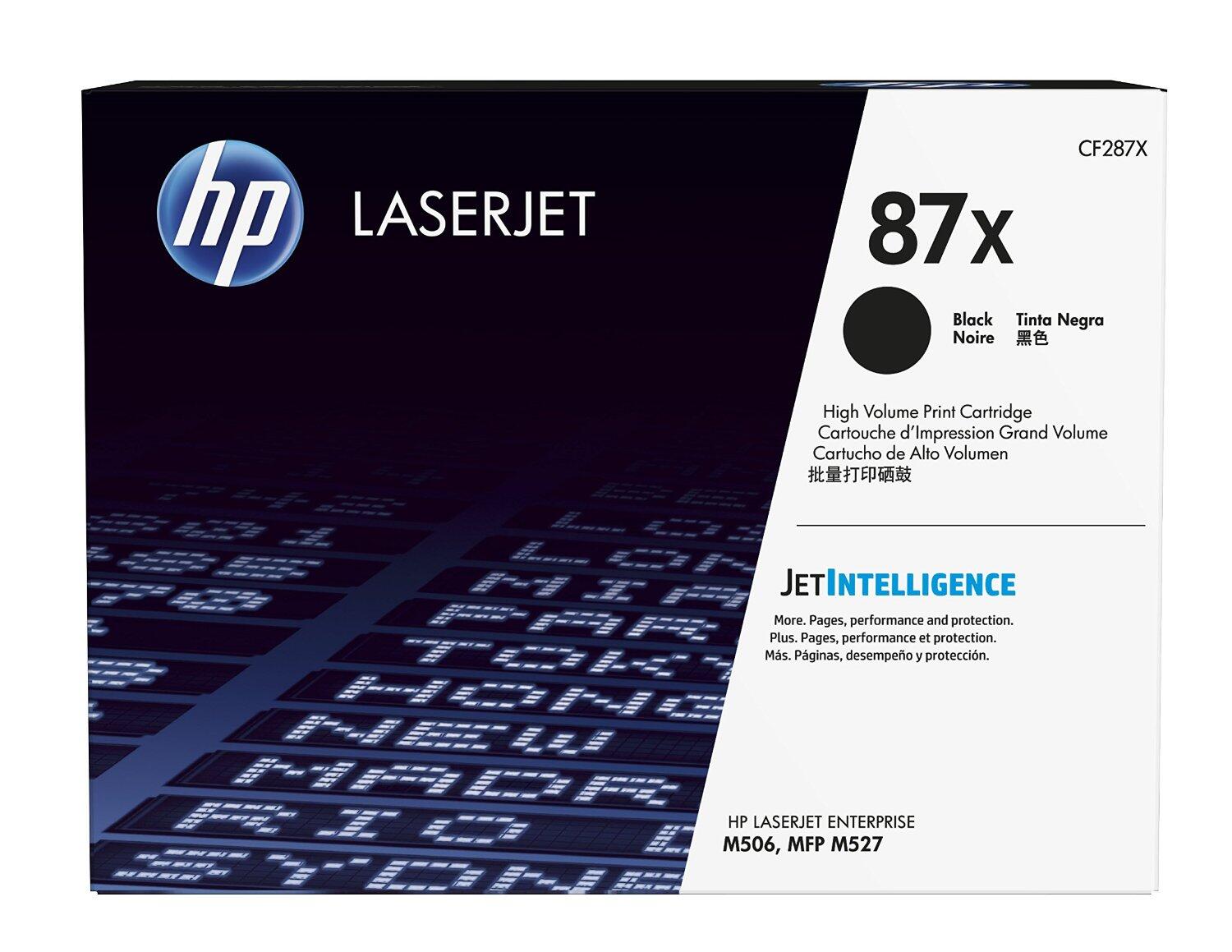 Toner HP Original 87X noir haute capacité 18 000 pages (CF287X)