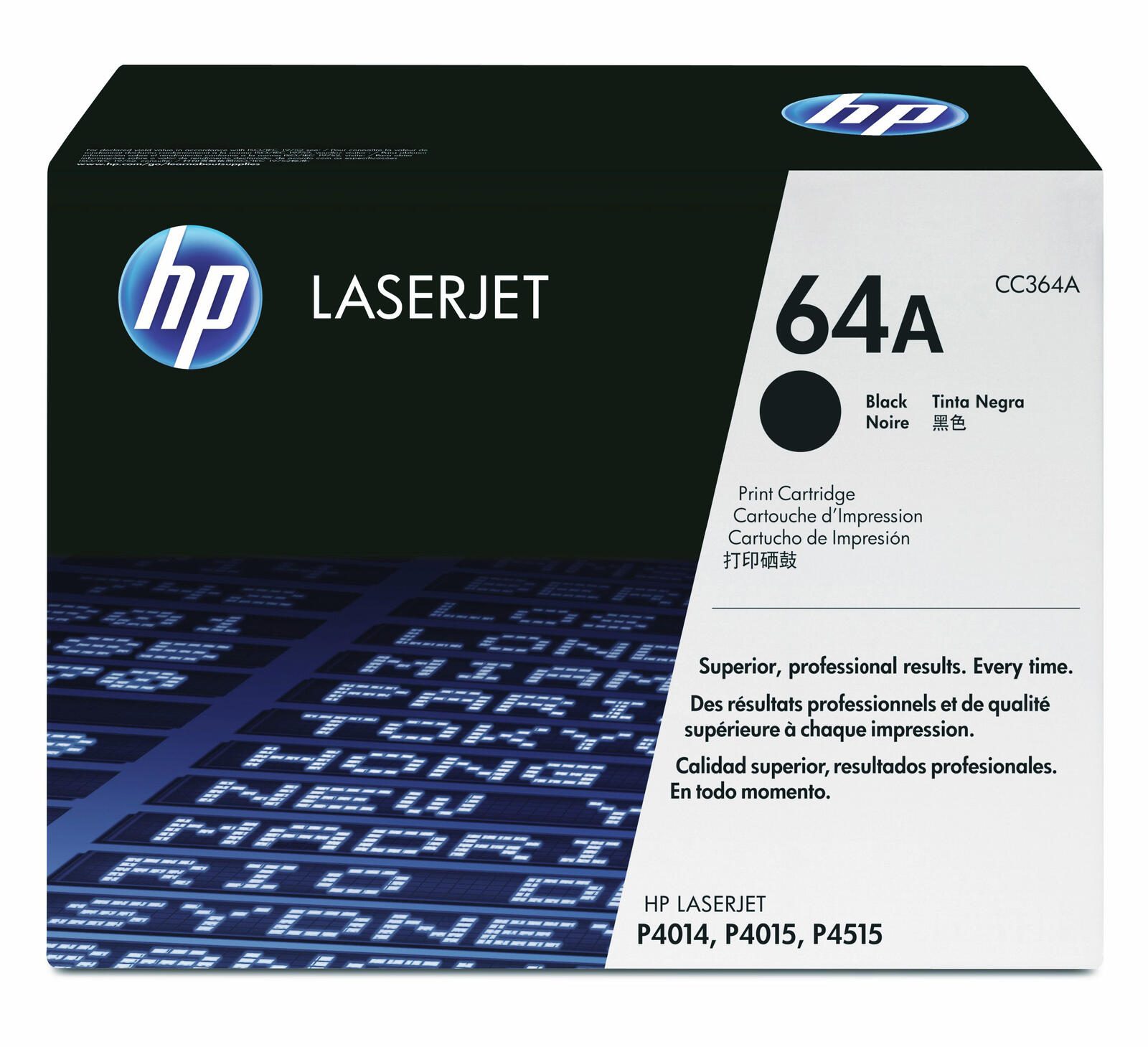 Cartouche de toner HP Original 64A noir 10 000 pages (CC364A)