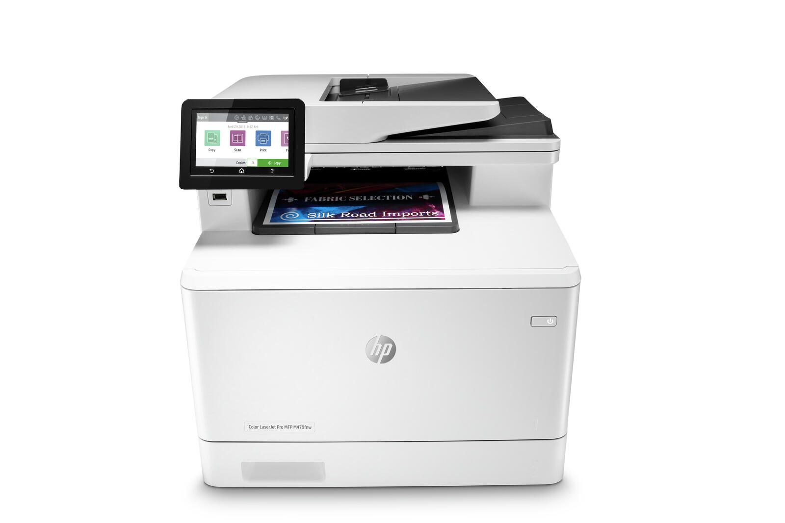 HP Color LaserJet Pro M479fnw - Multifonction laser couleur A4, 4-en-1, imprimante, scanner, photocopieur, fax, USB, LAN, Wi-Fi