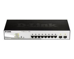 D-Link DGS-1210-08P/E, commutateur Gigabit Smart Managed Layer 2 à 8 ports avec PoE