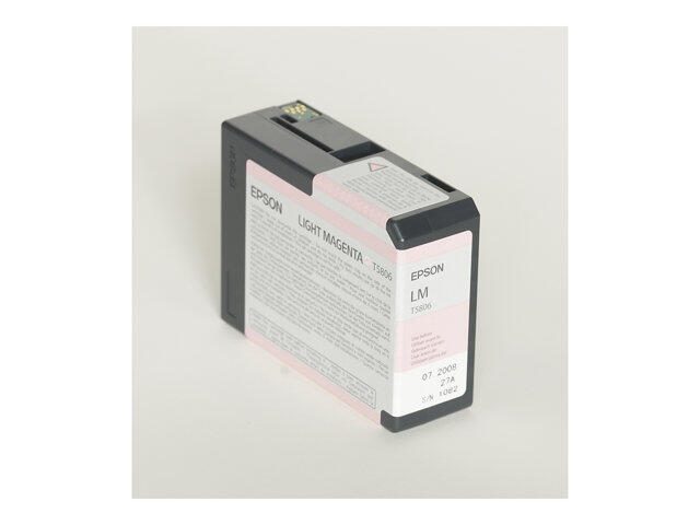 Cartouche d'encre originale Epson T5806 magenta clair 80 ml (C13T580600)