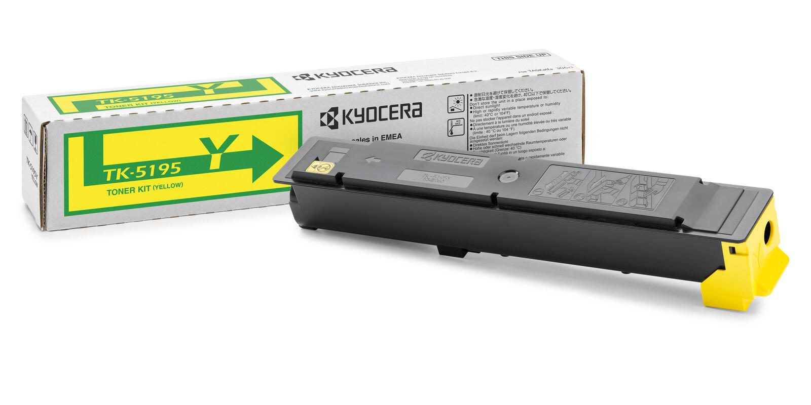 Cartouche de toner jaune Kyocera TK-5195Y 7 000 pages (1T02R4ANL0)