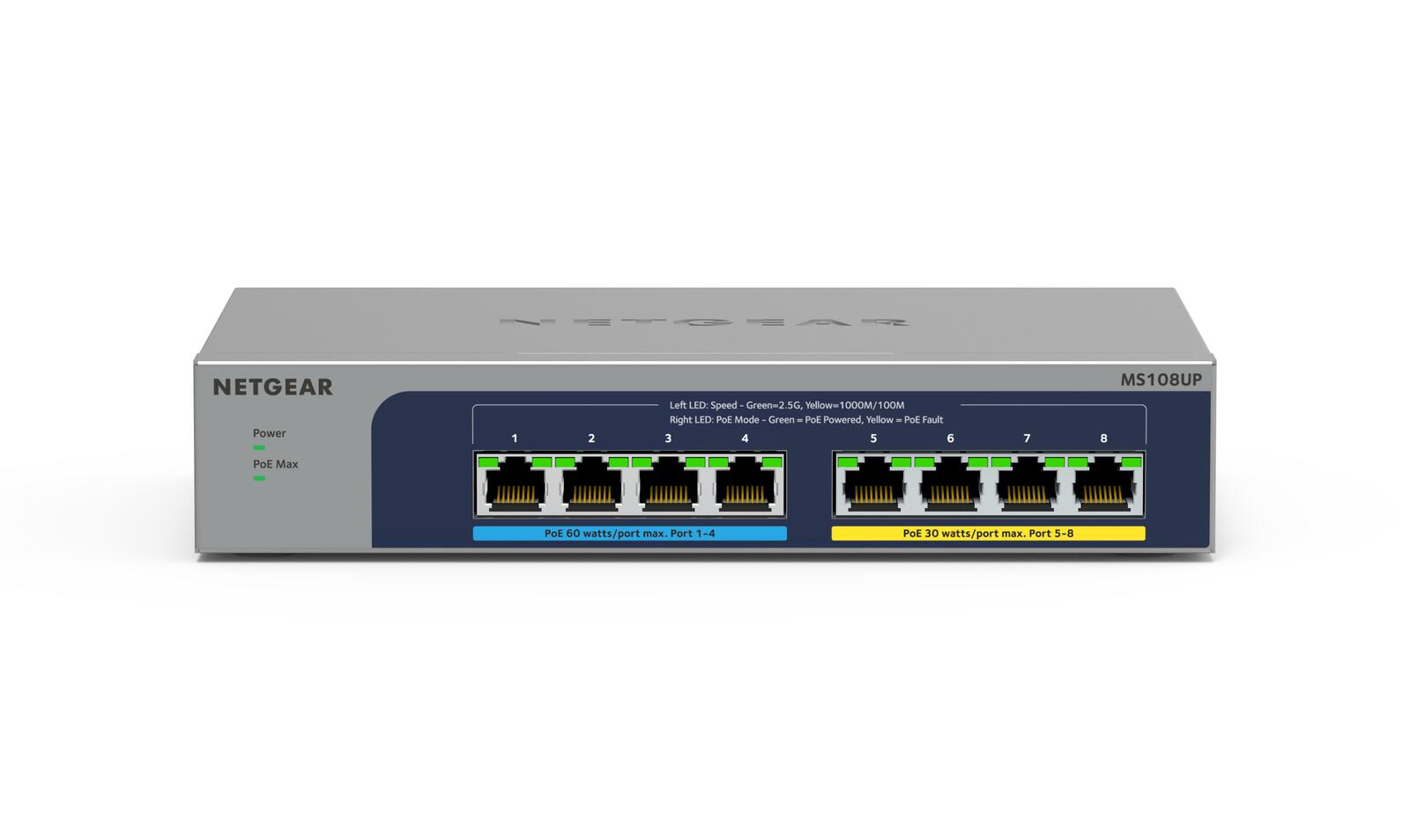 Switch Ethernet Netgear 8 ports Multi-Gigabit (2,5G) Ultra60 PoE++