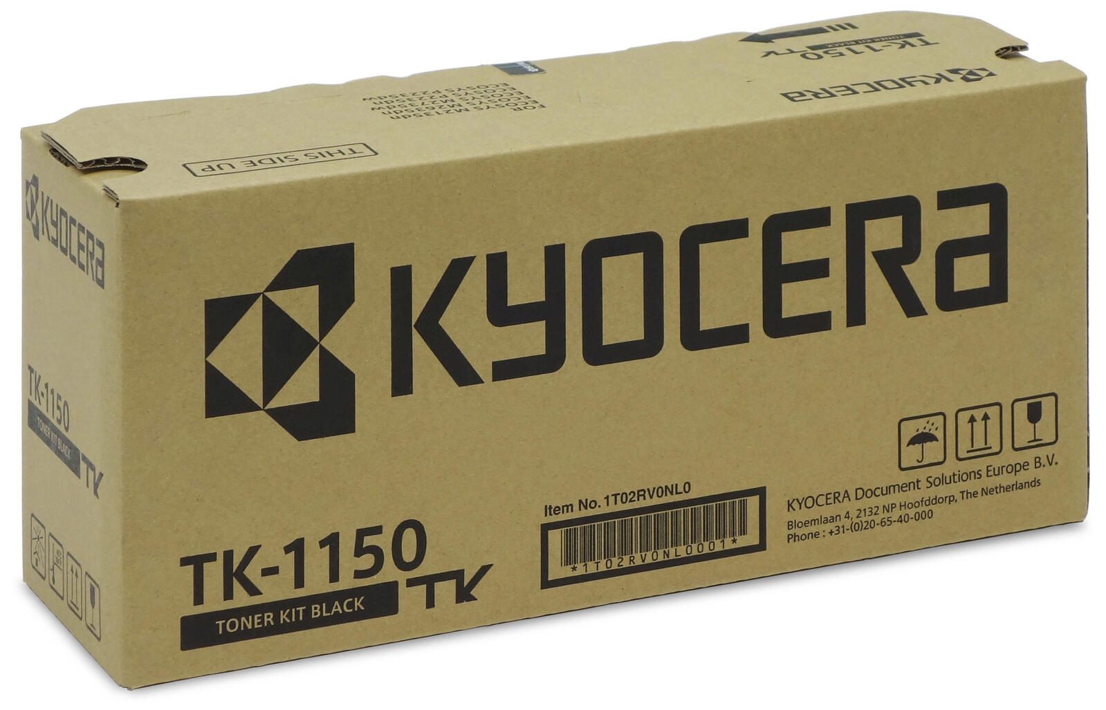 Cartouche de toner Kyocera Original TK-1150 noir 3 000 pages pour ECOSYS M2135dn, M2635dn, M2735