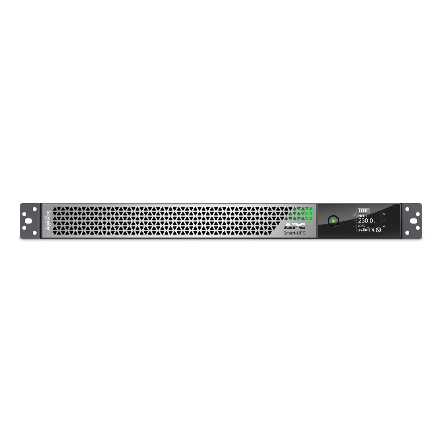 APC Smart-UPS Ultra 3000VA, LCD, 1U, 230V (SRTL3KRM1UIC) avec abonnement d'un an pour la Secure Network Management Card