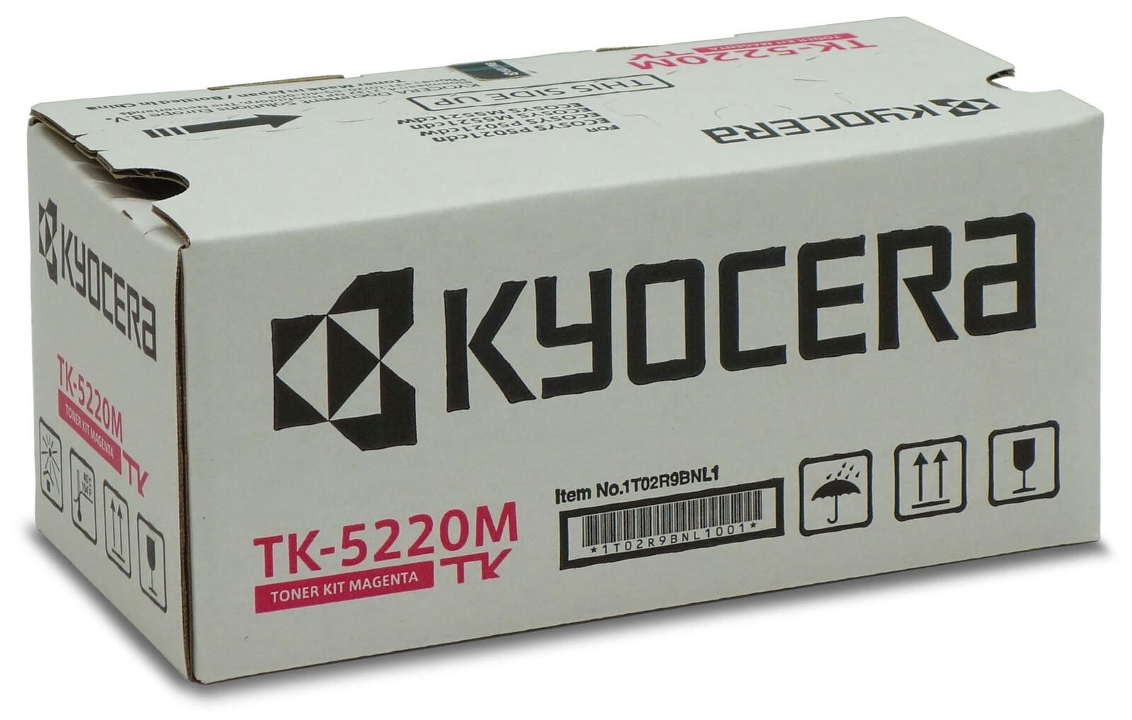 Cartouche de toner Kyocera Original TK-5220M magenta (1T02R9BNL1)