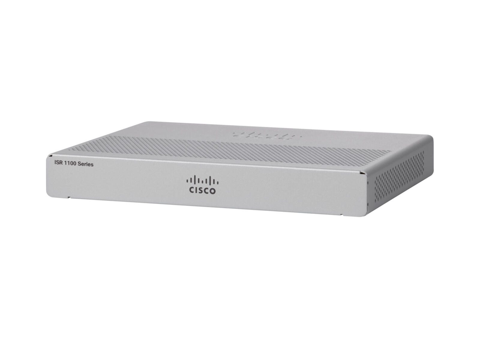 Routeur Cisco Integrated Services avec 4 ports Ethernet Gigabit (GbE), routeur WAN Ethernet GE, USB 3+ intégré (C1101-4P)