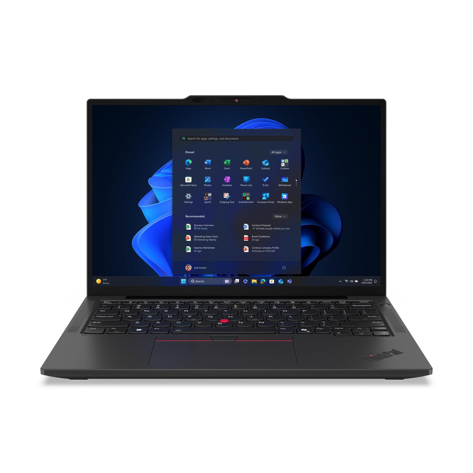Lenovo ThinkPad X13 Gen 6 - Intel® Core Ultra 7 255U - 33,8 cm (13,3") - 32 Go RAM, 512 Go SSD, WUXGA, Windows 11 Pro