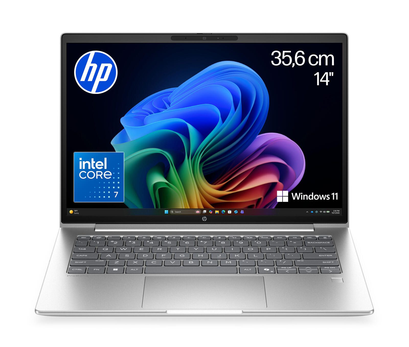 HP ProBook 4 G2i 14 Intel® Core™ 7 350 Ordinateur portable 35,6 cm (14") 32 Go RAM, 1 To SSD, Intel® Graphics, WUXGA, Win11 Pro