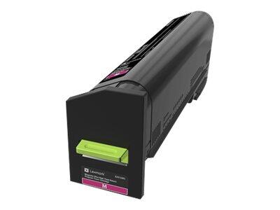 Cartouche de toner magenta Lexmark Original 55 000 pages (82K2UM0) pour CX860de/dte/dtfe