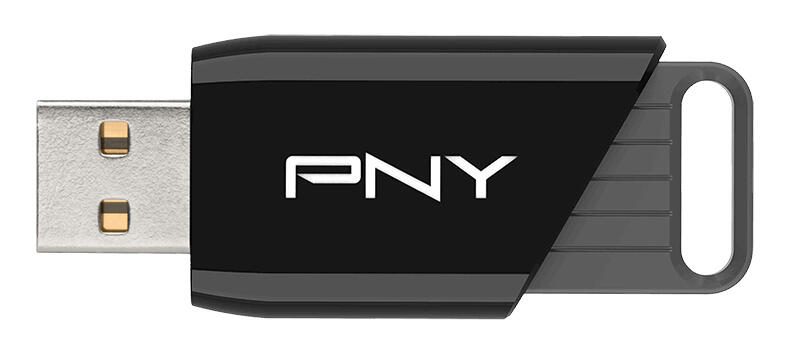 Clé USB PNY Attaché X 64 Go USB Type-A 3.2 Gen 1 (3.1 Gen 1), Noir