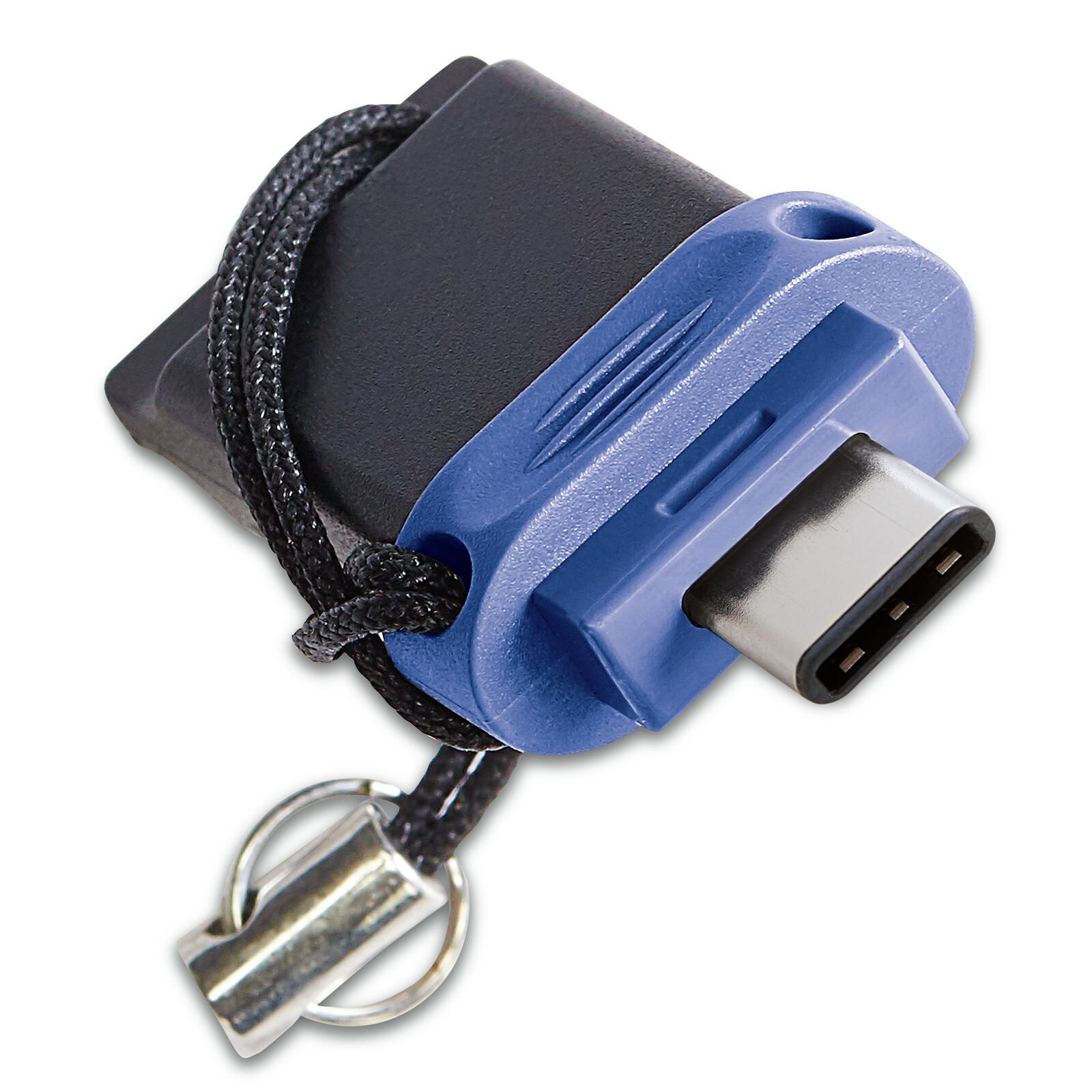 Verbatim Dual Clé USB - 32 Go USB Type-A / USB-C 3.2 Gen 1 (3.1 Gen 1), Noir, Bleu, Argent