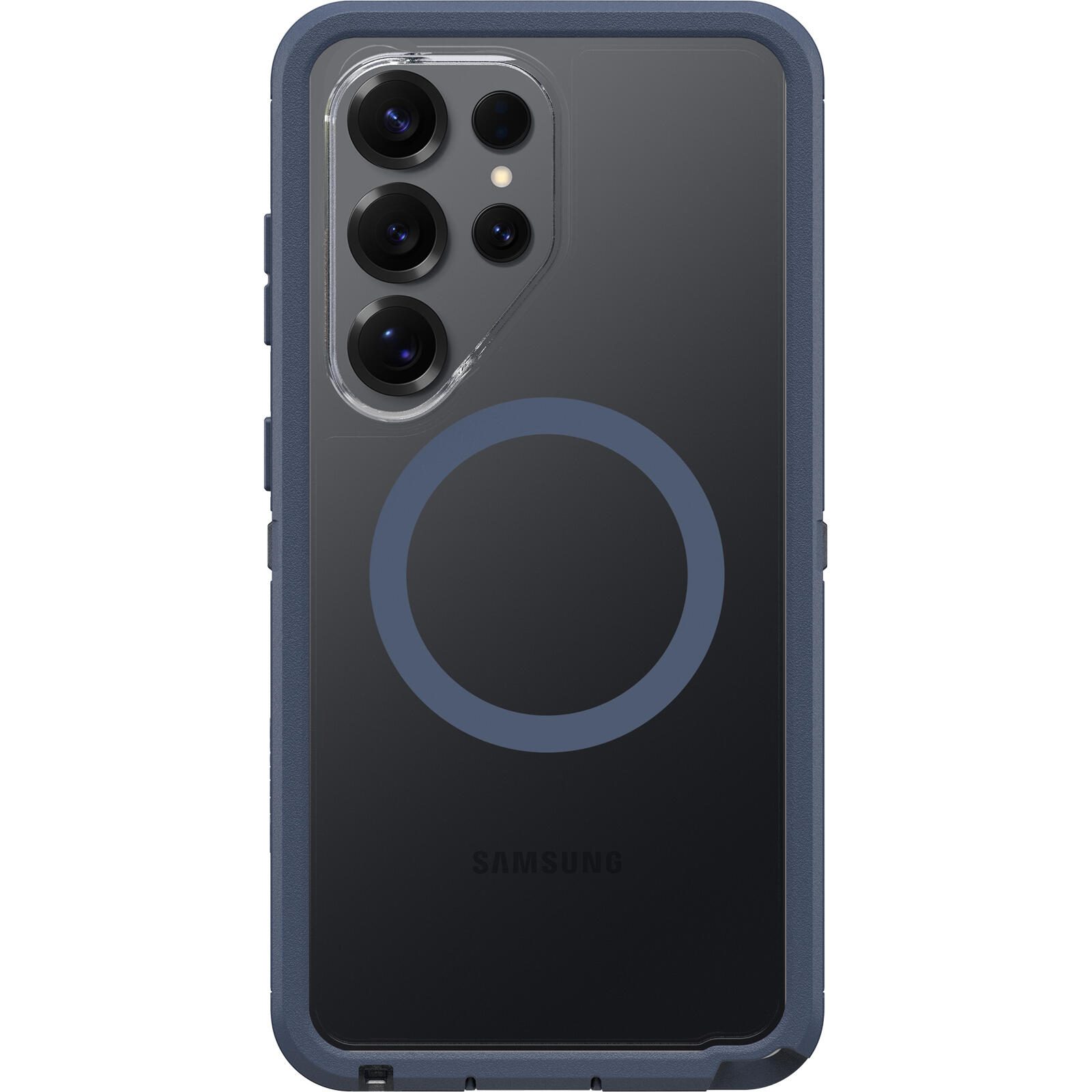 OtterBox Defender Pro XT Clear Housse de protection pour Samsung Galaxy S26 Ultra - Bleu, Transparent