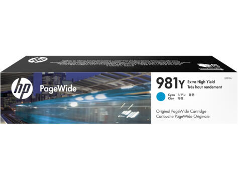 Cartouche HP Original 981Y cyan 16 000 pages (L0R13A)