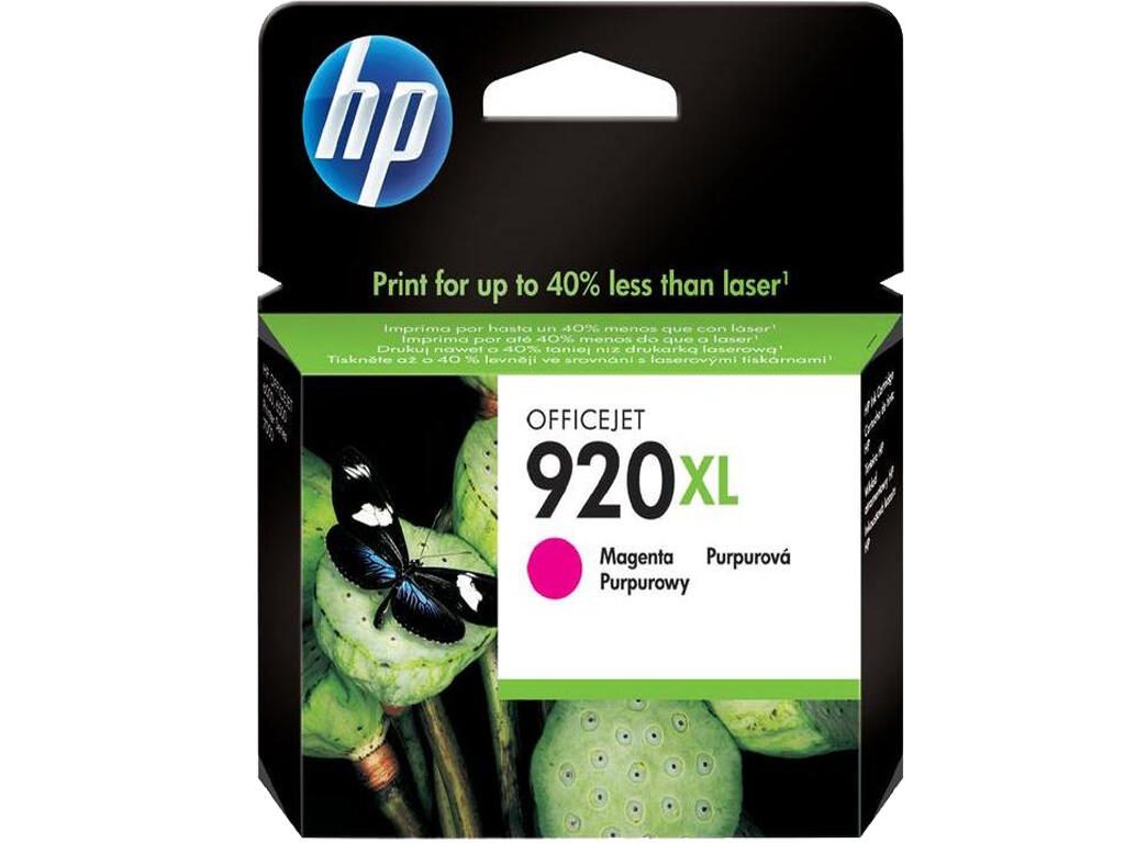 Cartouche d'encre HP Original 920XL magenta 700 pages 7,5 ml (CD973AE)