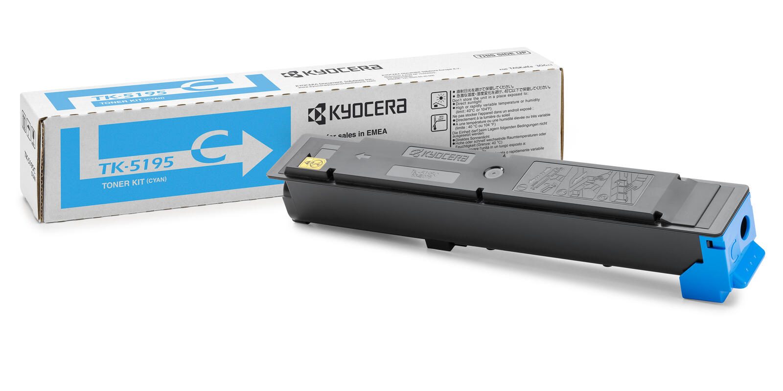 Cartouche de toner Kyocera Original TK-5195C cyan 7 000 pages (1T02R4CNL0)
