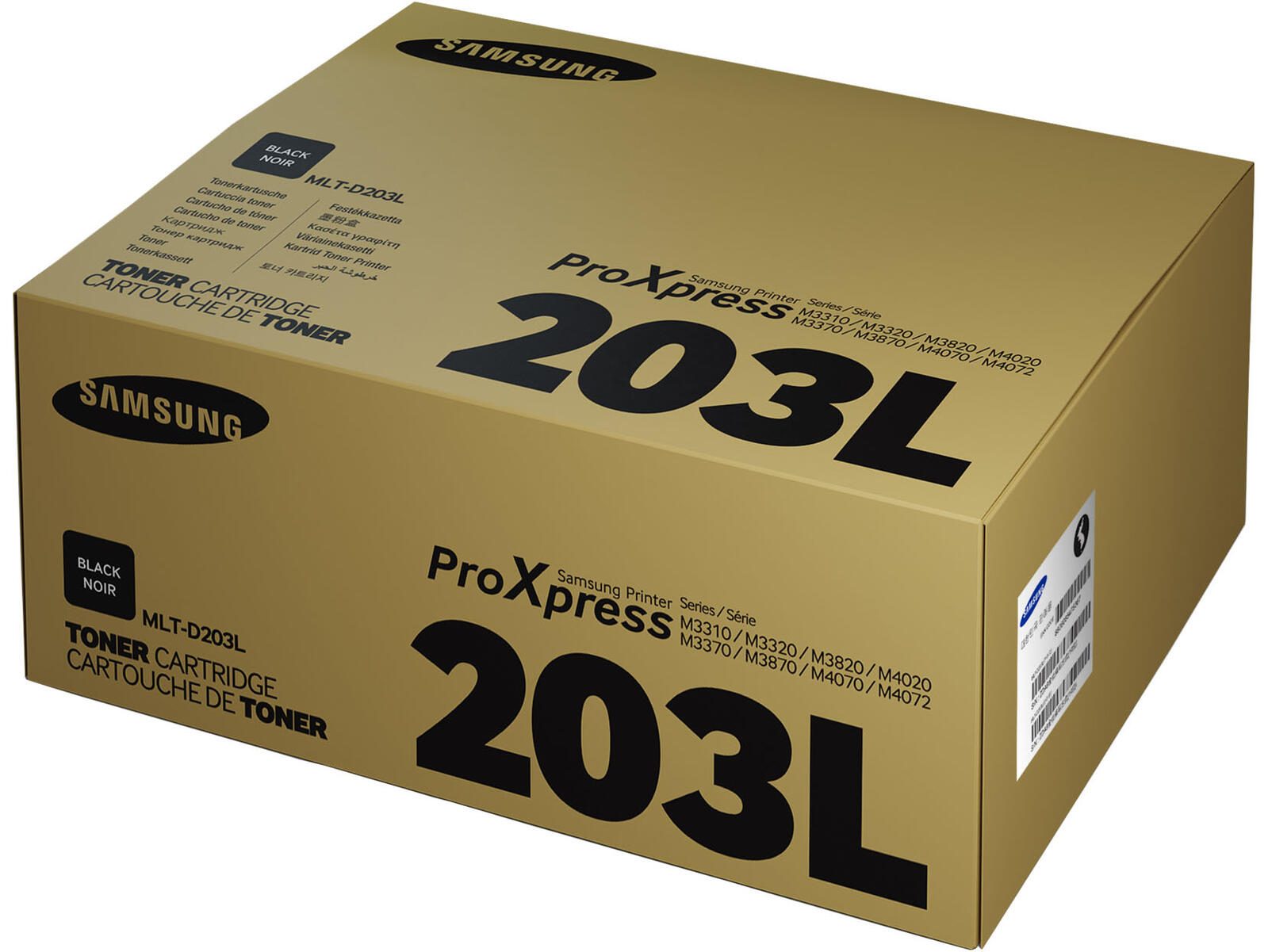 Cartouche de toner noir HP Original MLT-D203L 5 000 pages (MLT-D203L/ELS) pour ProXpress M3320, 3370, 3820, 3870, 4020