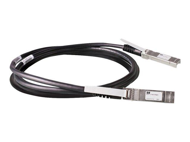 Câble réseau cuivre HPE FlexNetwork DAC JG081C 10 Gbit/s, SFP+ vers SFP+, 5 m