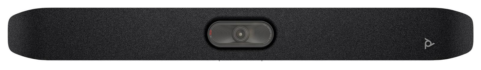Barre vidéo Poly Studio X32 tout-en-un sans alimentation Ultra HD, haut-parleurs, USB-C, USB-A, pour Microsoft Teams et Zoom