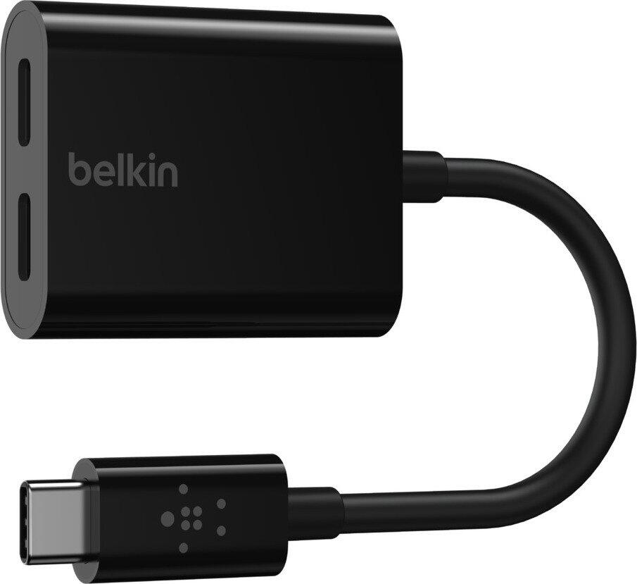 Belkin RockStar™ Adaptateur audio et chargeur 60 W 2x USB-C, noir