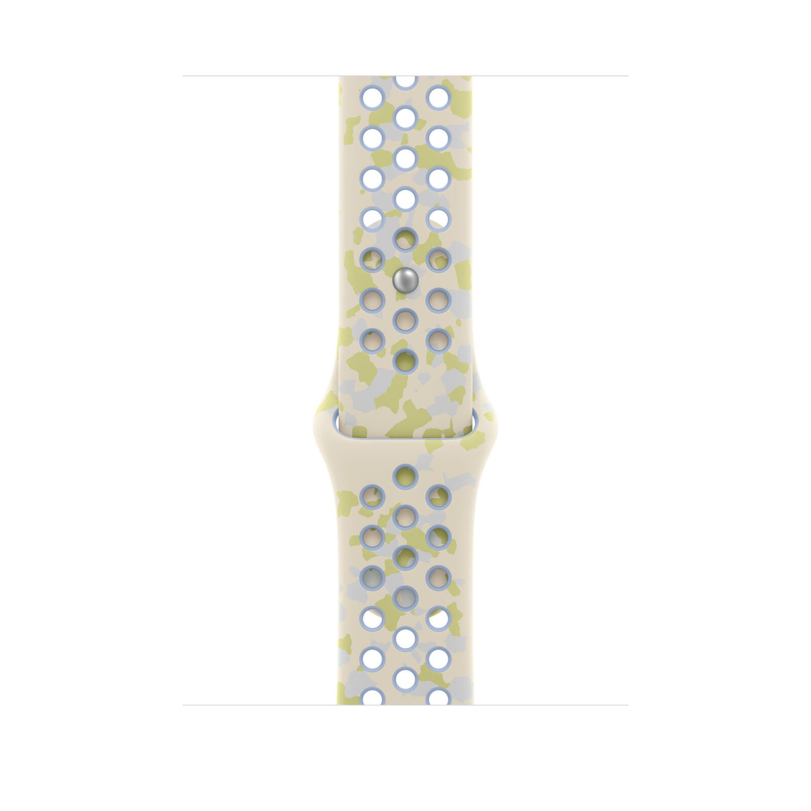 Bracelet sport Nike en caoutchouc pour Apple Watch 40 mm - Chalk Calm - M/L
