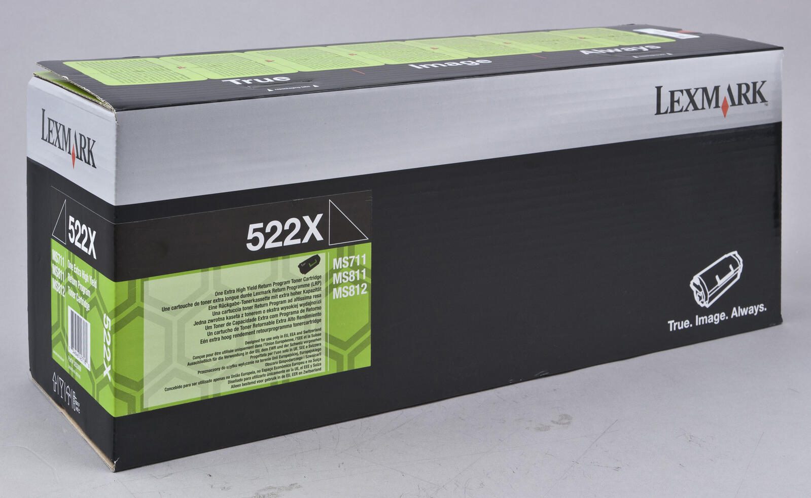 Toner Lexmark Original 522X noir 45 000 pages (52D2X00) pour MS811n/dn/dtn, MS812dn/de/dtn