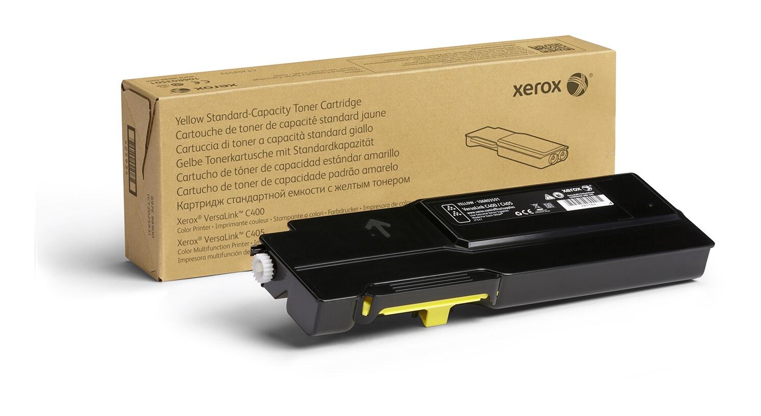 Cartouche de toner Xerox VersaLink C400/C405 Standard - jaune jusqu'à 2 500 pages (106R03501)