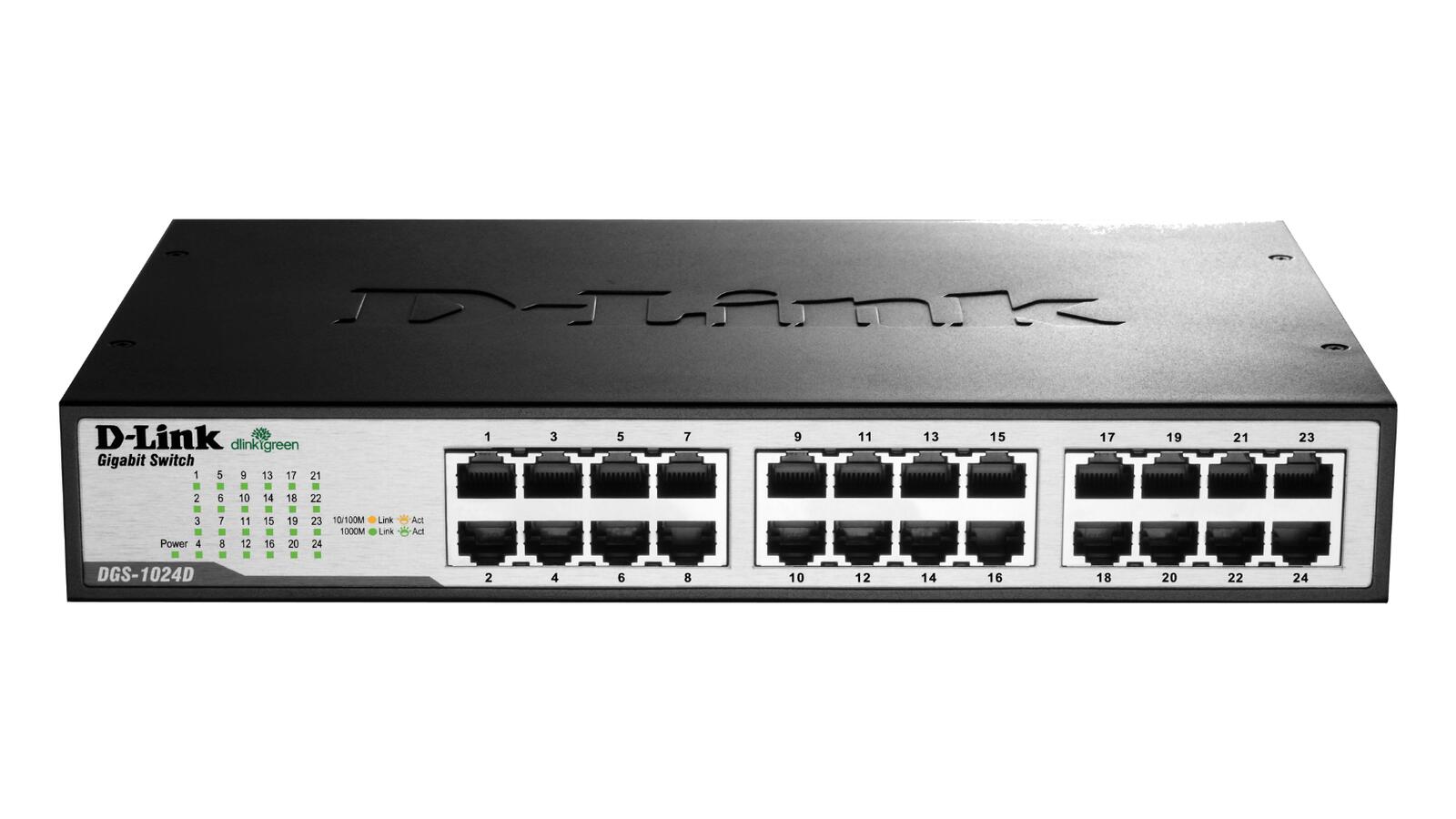D-Link DGS-1024D/E, commutateur Gigabit non géré 24 ports