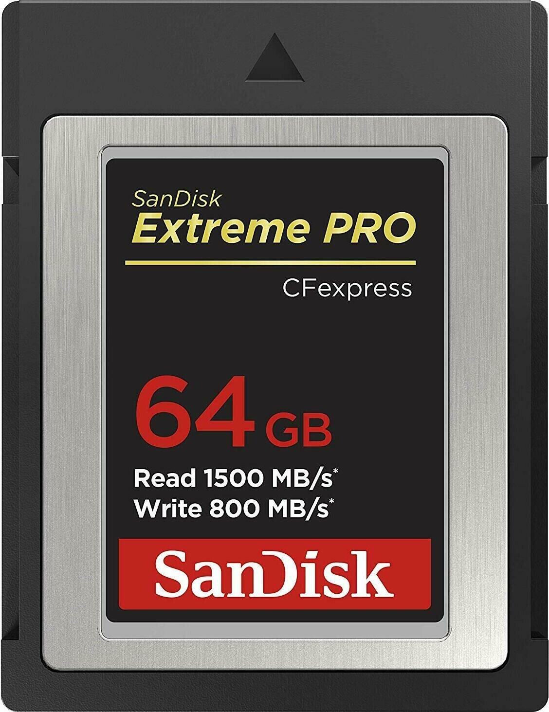 SanDisk Extreme PRO Carte mémoire CFexpress Type B 64 Go