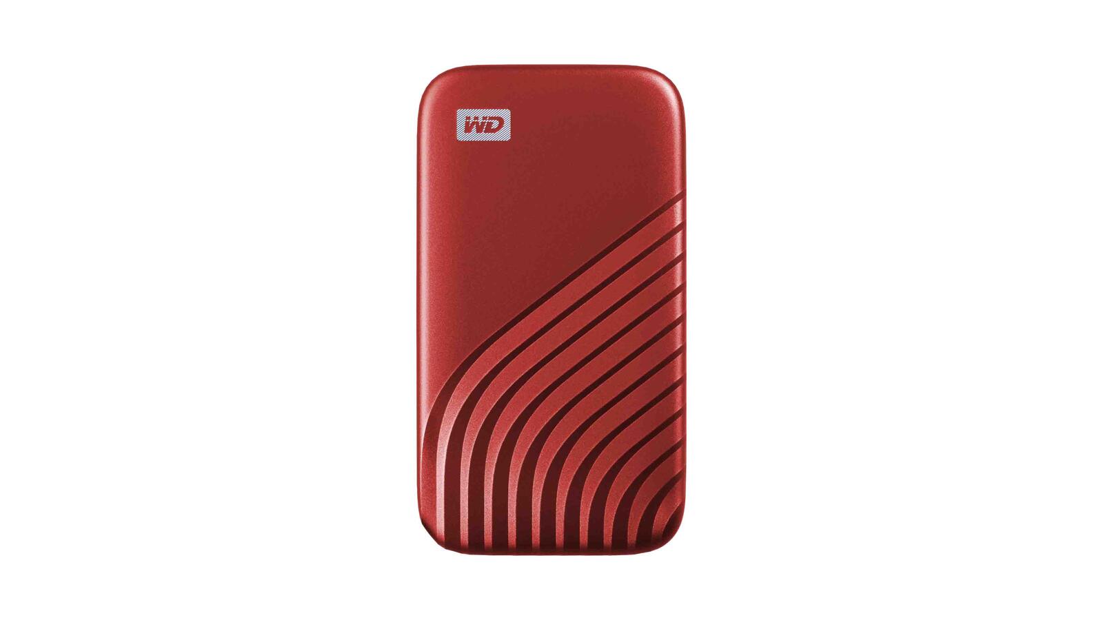 WD My Passport™ SSD externe 2 To - rouge Disque dur externe, USB 3.2, chiffrement 256 bits AES
