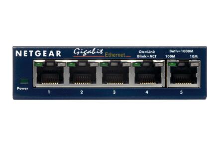 Commutateur non géré Netgear GS105GE 5 ports Gigabit