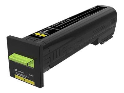 Cartouche de toner jaune Lexmark Original 22 000 pages (72K2XY0) pour CX820de/dte/dtfe